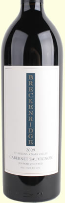 Breckenridge wine bottle